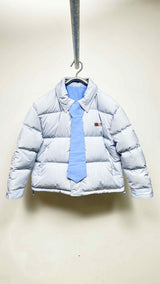 SSSTUFFF Reversible Shirt Down Jacket