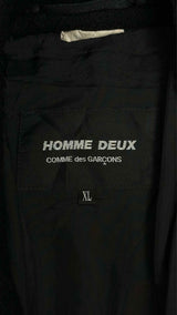 Comme Des Garcons Homme Deux Boiled-wool Double-breasted Car Coat