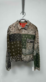 Kapital Reversible Paisley Patchwork Flannel Jacket