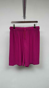 Homme Plisse Pleated Wide Easy Shorts