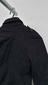 Comme Des Garcons Jacquard Military Jacket