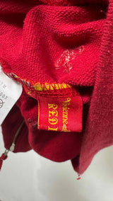 Vivienne Westwood Red Label Logo Embroidered Zip-up Hoodie