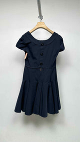 Louis Vuitton S/S Flare-bottom Poplin Dress