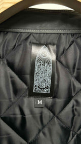 Who Decides War Quilted-lining Painted Workers Bomber Jacket