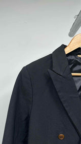 Comme Des Garcons Double-breasted Side Cut-out Jumpsuit