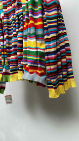 Comme Des Garcons Oversized Gathered Border Sweater