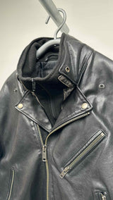 Balenciaga 3-in-1 Layered Leather Jacket