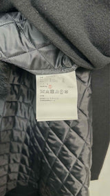 Comme Des Garcons 4 Sleeves Quilted-lining Hock-clouser Over Coat