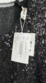 Comme Des Garcons N/S Sequin Tulle Top