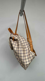 Louis Vuitton Damier Azur Sperone Leather Backpack
