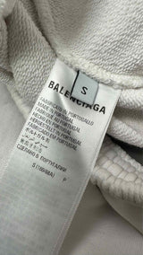 Balenciaga Logo-embroidered Oversized Wide Sweat Shorts