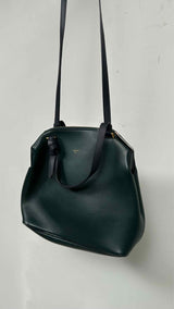 CELINE Lambskin Small Soft Cube Shoulder Bag