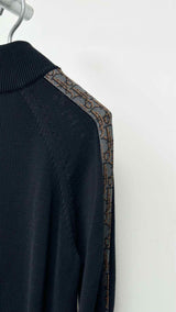 Dior Knit Oblique Jacquared Zip-up Cardigan