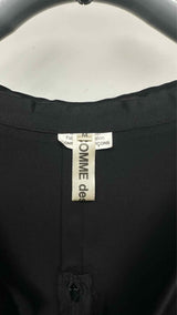 Comme Des Garcons Detailed Silk Maxi Dress