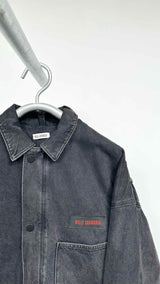 Willy Chavarria Oversized Monster Denim Jacket