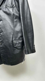 Y's for men Leather Blazer Jacket