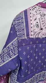 Kapital Kountry Patchwork Paisley Bandana Quilted Jacket