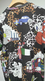 Supreme X Martin Rose S/S Cartoon Animal Print Top