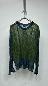 Ann Demeulemeester Loose-knit Mohair Sweater