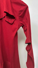 Morgane Le fay Collar-less Detailed Reconstructed Shirt Dress