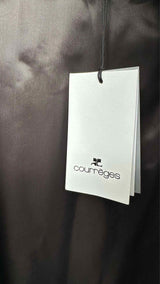 Courreges Zipped Vinyl Maxi Blouson Jacket