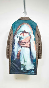Undercover x Markus Akesson Printed Padded Shell Coat