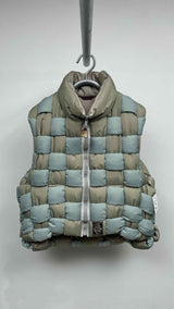 Kapital Ripstop Nylon Keel Woven Puffer Vest