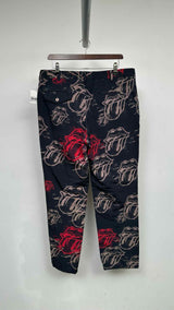 Comme Des Garcons Homme Plus X Rolling Stones Print Pants