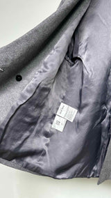 Miu Miu Back Logo Double-breasted Jacket