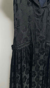 Comme Des Garcons S/S Hybrid Blazer-Damask Dress