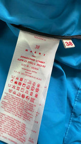Marni Zip-up Collarless Gathered Blouson Jacket