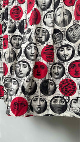 Comme Des Garcons Homme Plus X FORNASETTI Wide Printed Shorts
