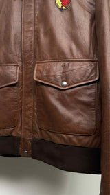 Sky High Farm Perennial Logo Leather Jacket