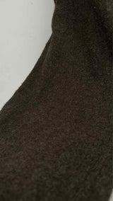 Comme Des Garcons Shirt Boiled Wool Cropped Wide Pants