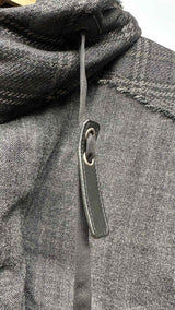 Lanvin Patchwork Hooded Down Coat