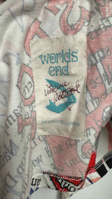 Vivienne Westwood L/S Hybrid Pullover Print Top