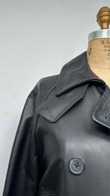 Axel Arigato Leather Trench Coat