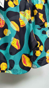 LOEWE X Paula's Ibiza Shell Print Silk Easy Shorts