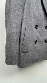 Miu Miu Back Logo Double-breasted Jacket