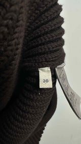 Bottega Veneta Cut-out Detailed Detachable Rib-knit Dress