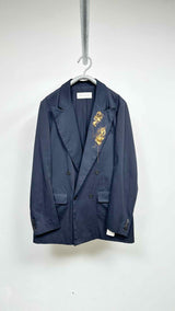 Dries Van Noten Double-breasted Brouch-detailed Jacket