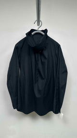 Yohji Yamamoto Pour Homme High-neck Buckled Sheer Top