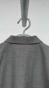 Comme Des Garcons Houndstooth Oversized Blazer Jacket