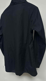 Yohji Yamamoto Pour Homme High-neck Buckled Sheer Top