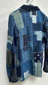 Junya Watanabe MAN Boro Patchwork Denim Jacket