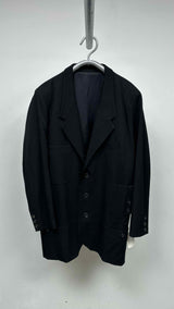Yohji Yamamoto Pour Homme Multi-pocket Long Blazer Jacket