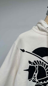 Burberry Embroidered Large Logo Fenchurst Hoodie