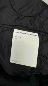 Post Archive Faction M66 Zip-up Fur Collar Coat