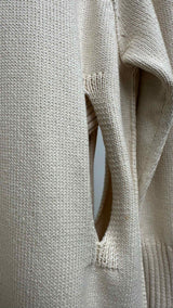 Yohji Yamamoto L/S Heavy-knit Maxi Dress