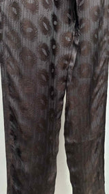 Comme Des Garcons Homme Plus Jacquard Satin Stripe Pants